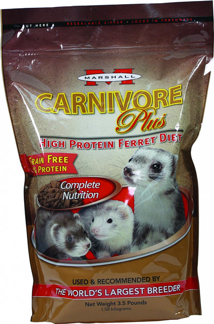 Marshall Carnivore Plus High Protein Ferret Diet