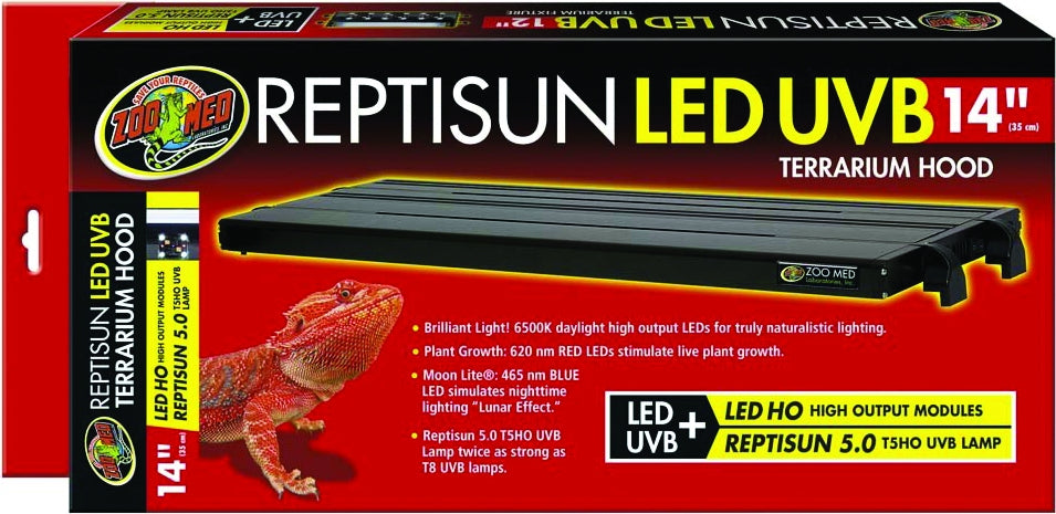 ReptiSun LED Uvb Terrarium Hood