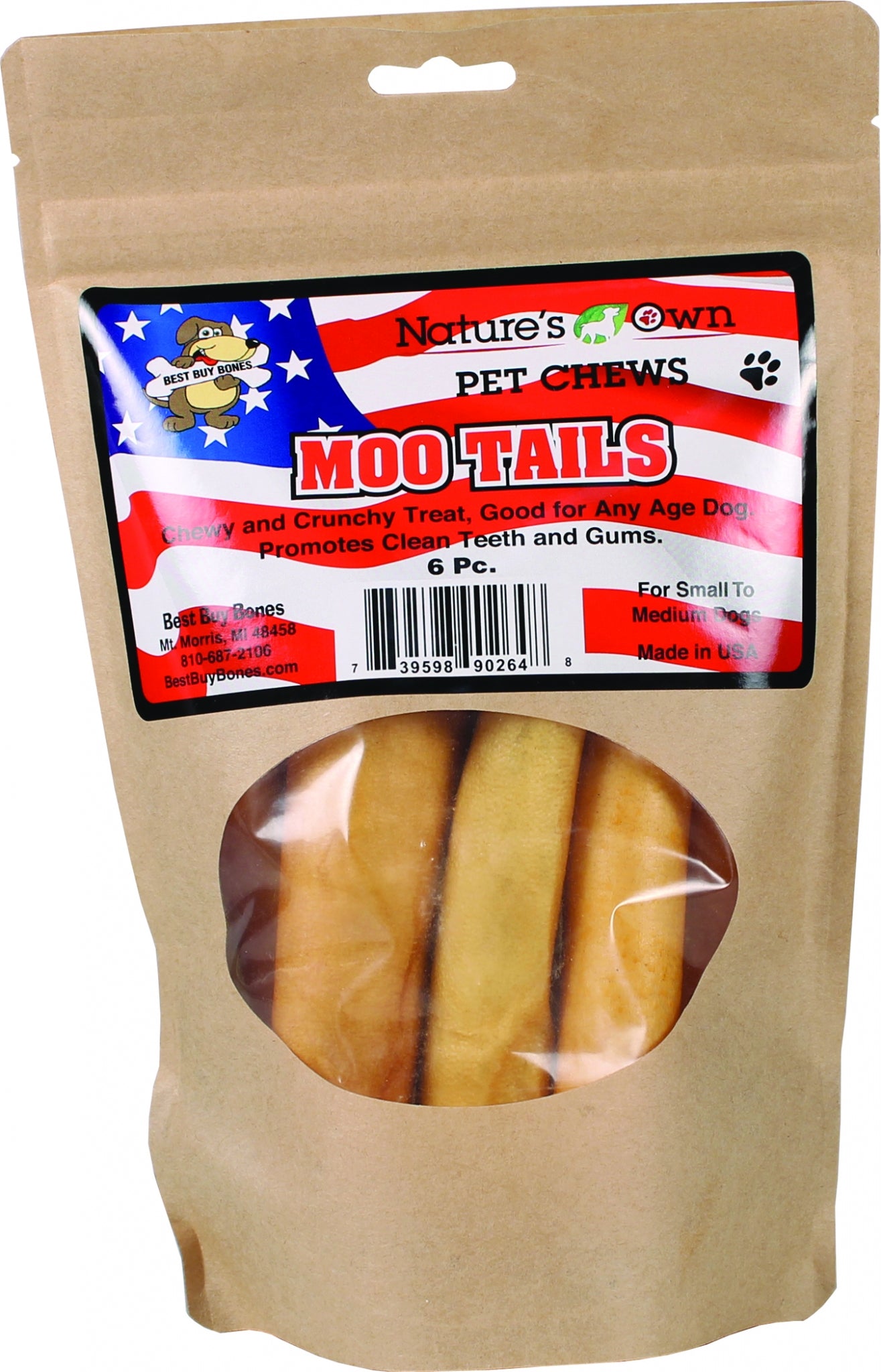 Nature's Own Moo Tails Pet Chews