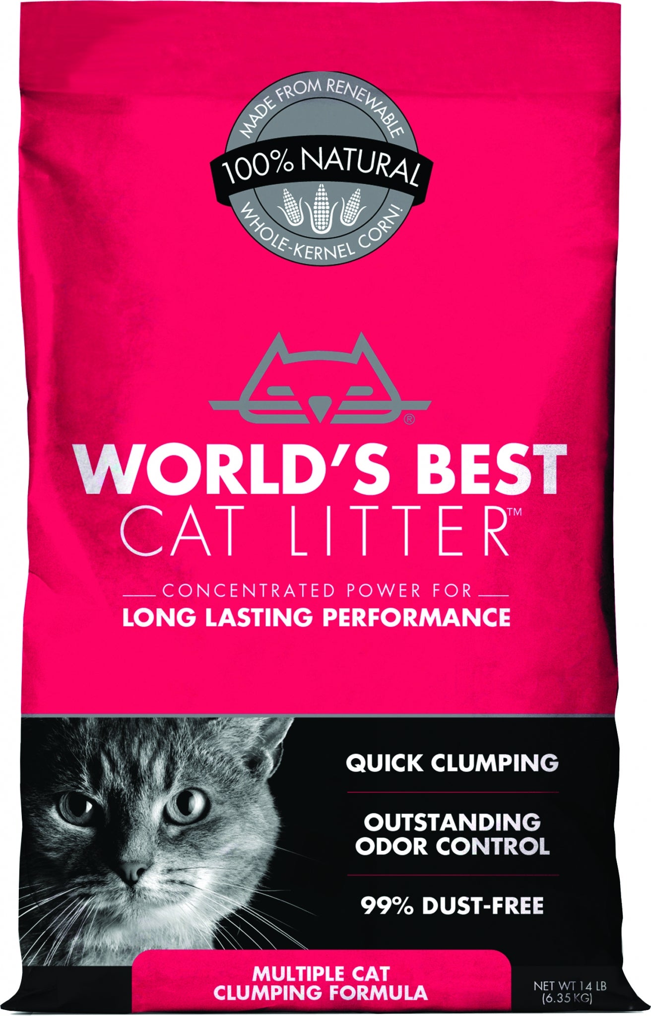 Worlds Best Cat Litter Multiple Cat Formula