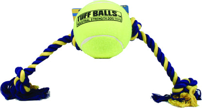 PETSPORT USA Mega Tuff Ball Tug Dog Toy