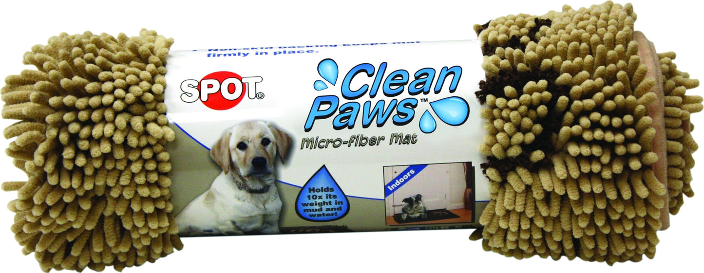 Spot Clean Paws Microfiber Mat