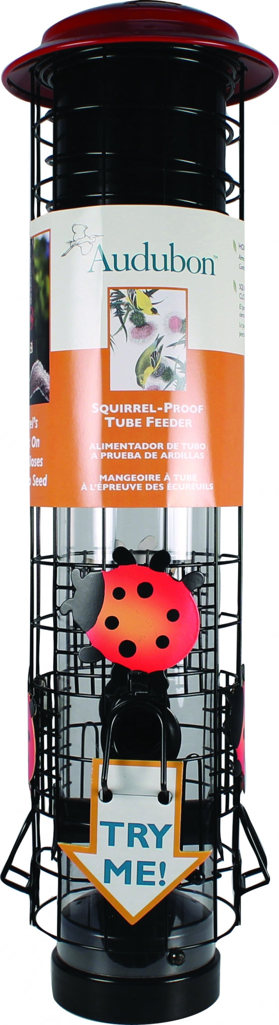 Audubon Squirrel-Resistant Tube Bird Feeder