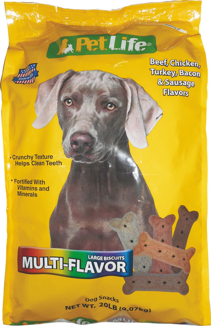 Triumph Dog Biscuits - Multi Flavored - Large/20 LB