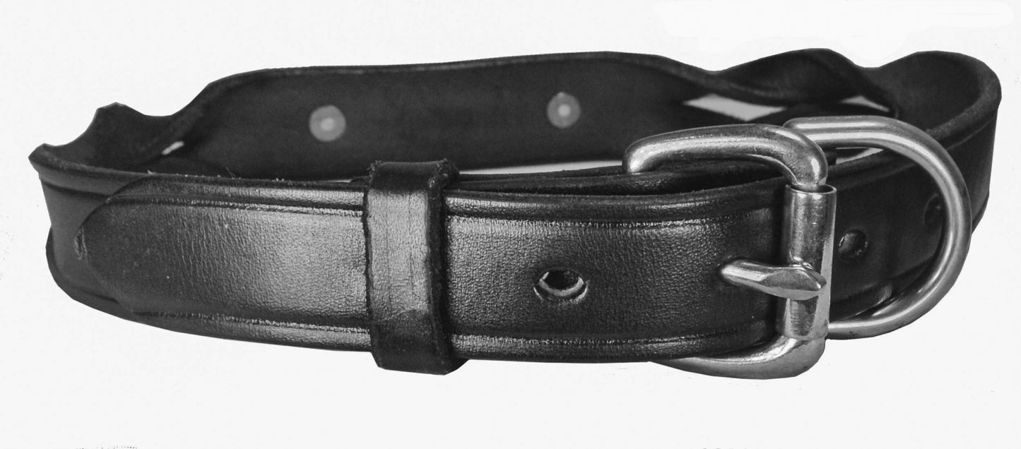 Perri's Twisted Leather Dog Collar