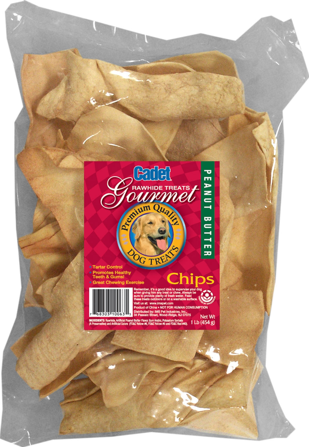 Cadet Rawhide Basted Chips Value Pack - Peanut Butter