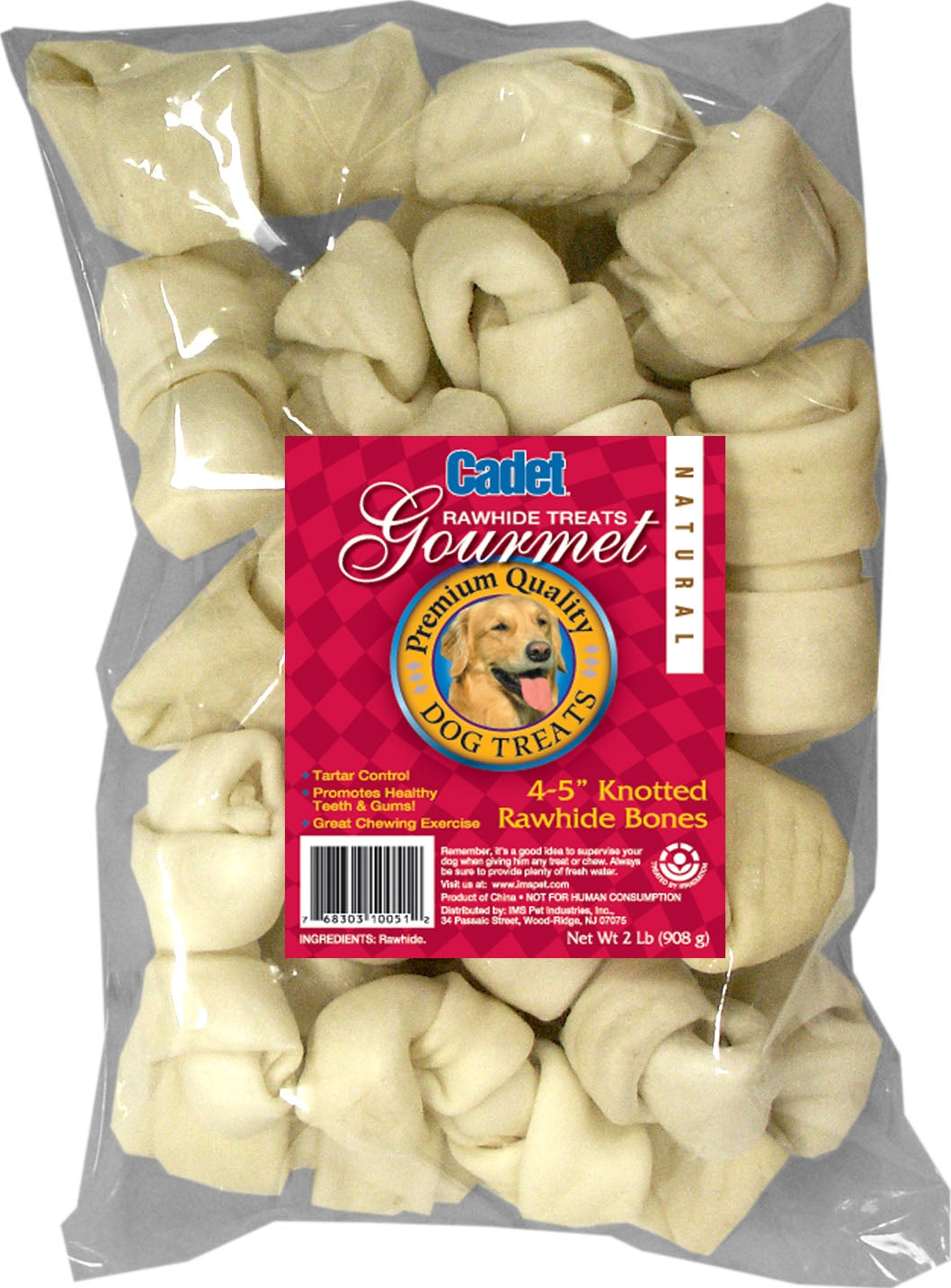 Cadet Rawhide Knotted Bone Value Pack - Plain