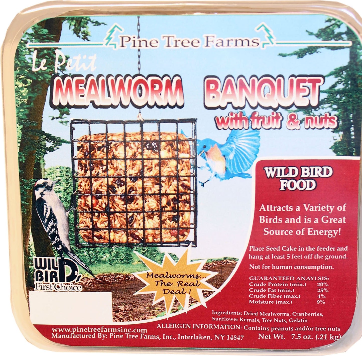 Pine Tree Farms Lepetit Mealworm Banquet Cake