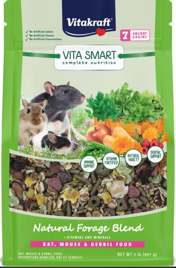 Vita Smart Natural Forage Blend Rat/Mouse/Gerbil