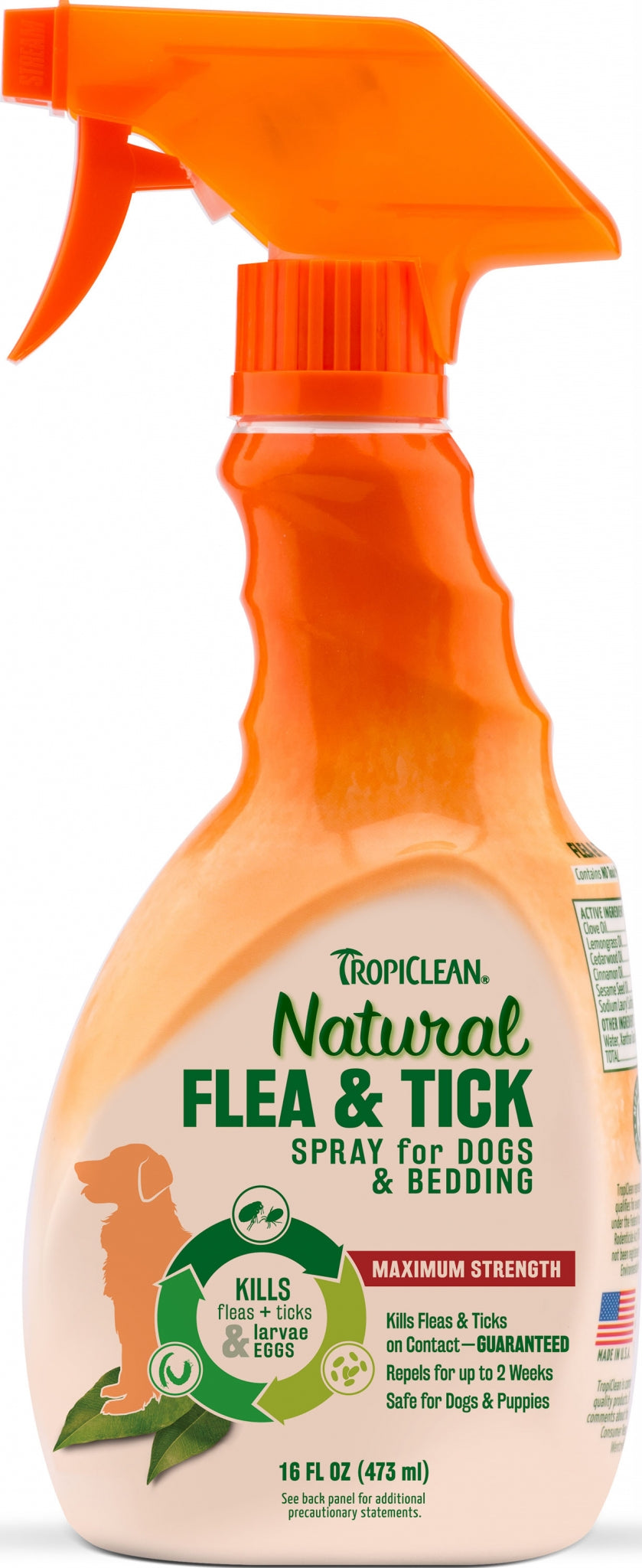 Tropiclean Flea & Tick Spray For Pets