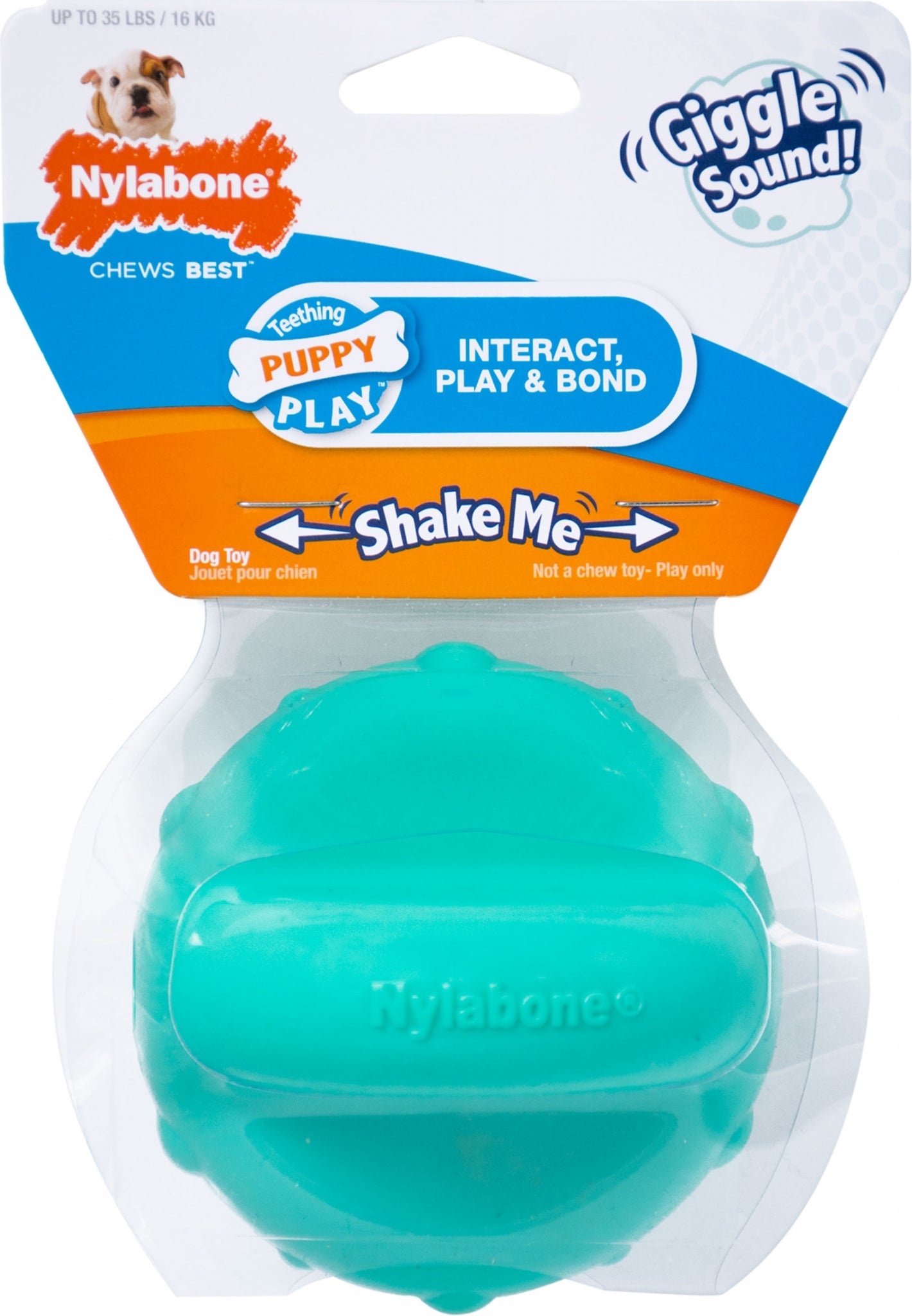 Nylabone Puppy Play Giggle Ball