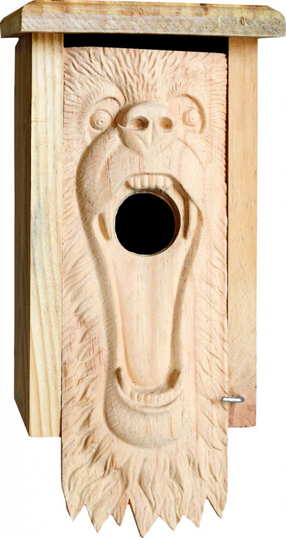 Welliver Outdoors Bear Carved Bluebird House