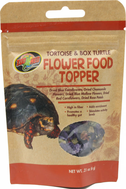 Tortoise & Box Turtle Flower Food Topper