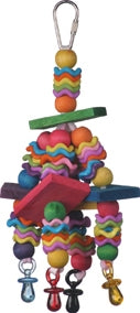 Happy Beaks Fiesta Blocks Bird Toy