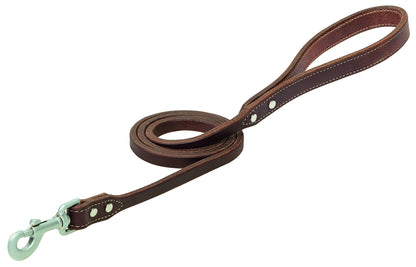 Weaver Hybrd Oiled Leash- Canyon Rose