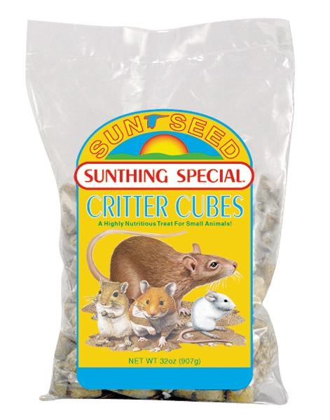 SUNSEED Critter Cubes Treats for Small Animals