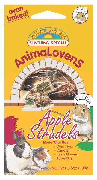 SUNSEED Animalovens Apple Strudel Treat