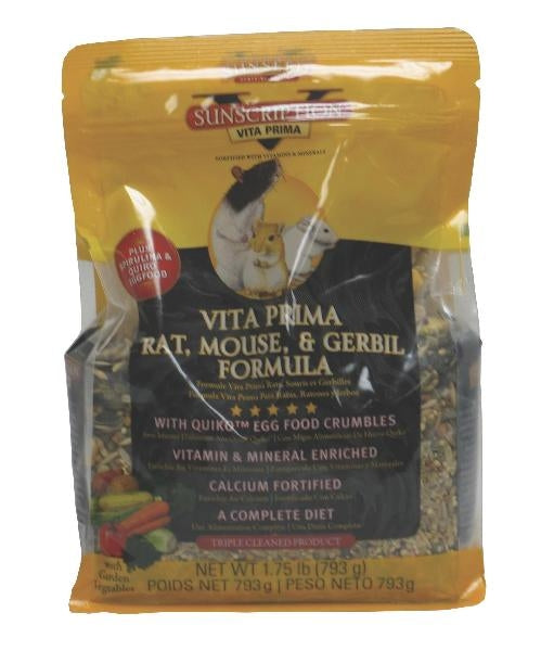 SUNSEED SunSeed Vita Prima Rat, Mouse and Gerbil Food